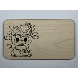 Mootiful Schnubbi 1 Frühstücksbrettchen