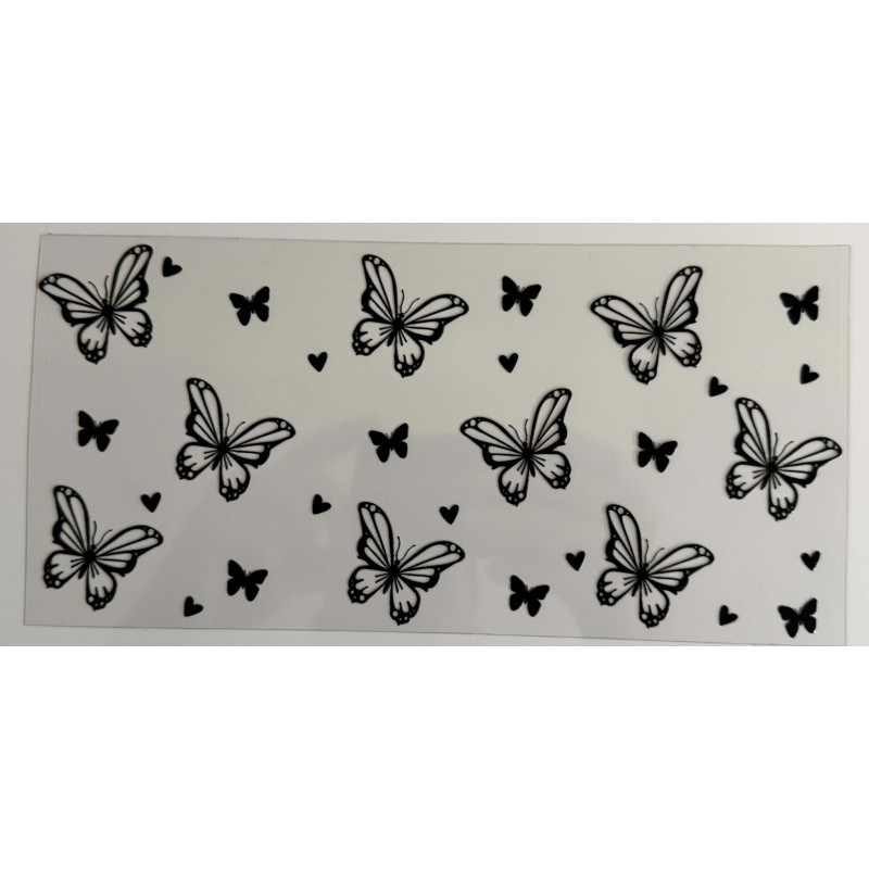 Schwarze Schmetterlinge