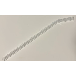 Glasstrohhalm -gebogen - Transparent