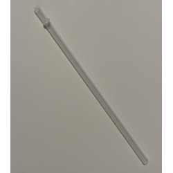 Plastikstohhalm transparent