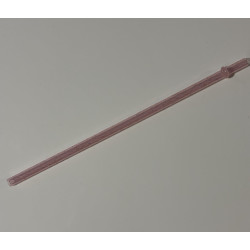 Plastikstohhalm rosa glitzernd